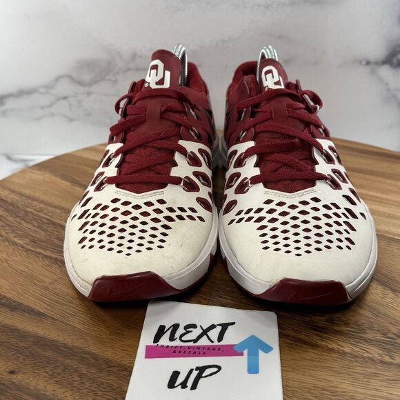 Men’s size 8-Nike Train Speed 4 ‘Oklahoma Sooners’ Team Issued Shoe 844102-600
